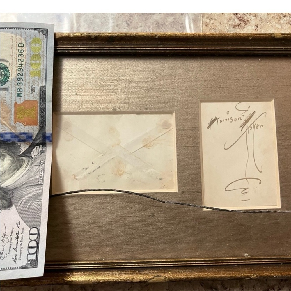 Framed Vintage Pencil Sketch from Harrison Fisher - 1908 - Picture 7 of 10